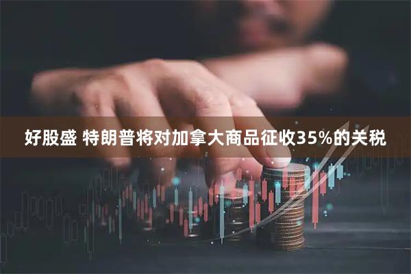 好股盛 特朗普将对加拿大商品征收35%的关税
